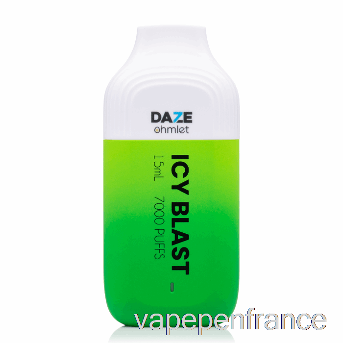 7 Daze Ohmlet 7000 Stylo Vape Jetable à Souffle Glacé